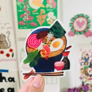 Ramen Set Sticker by Daria Solak Illustrations