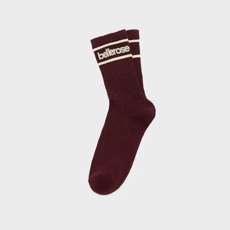Vrel Crew Socks in Fig by Bellerose