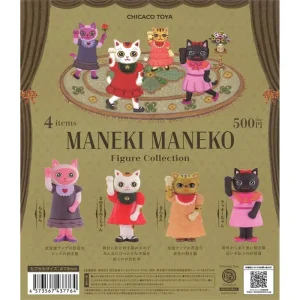 Chicaco Toya Maneki Maneko Figure Collection Gachapon Capsule Collectible by KenElephant