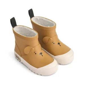 Jesse Bear Thermo Rainboots in Golden Caramel by Liewood