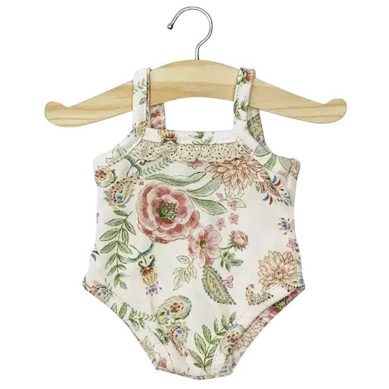 Lace Trim Bodysuit  (34cm and 37cm Doll) in Lili-Rose by Minikane