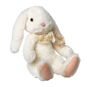 Large Fluffy Bunny in White (30cm) by Maileg