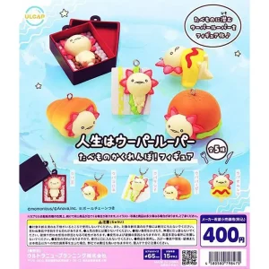 Life Is A Wooper Looper Axolotl Food Hide And Seek Figure Gachapon Capsule Collectible by Ulcap