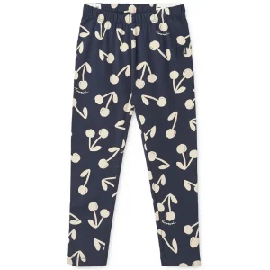 Marie Printed Leggings in Cherry Blossom Navy by Liewood