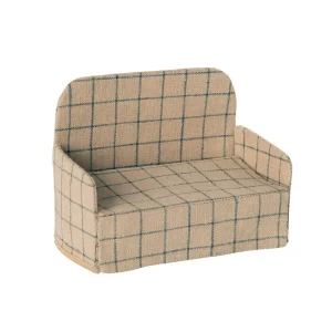 Mouse Family Couch in Blue by Maileg