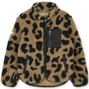 Nolan Pile Jacket in Mega Leo Oat by Liewood