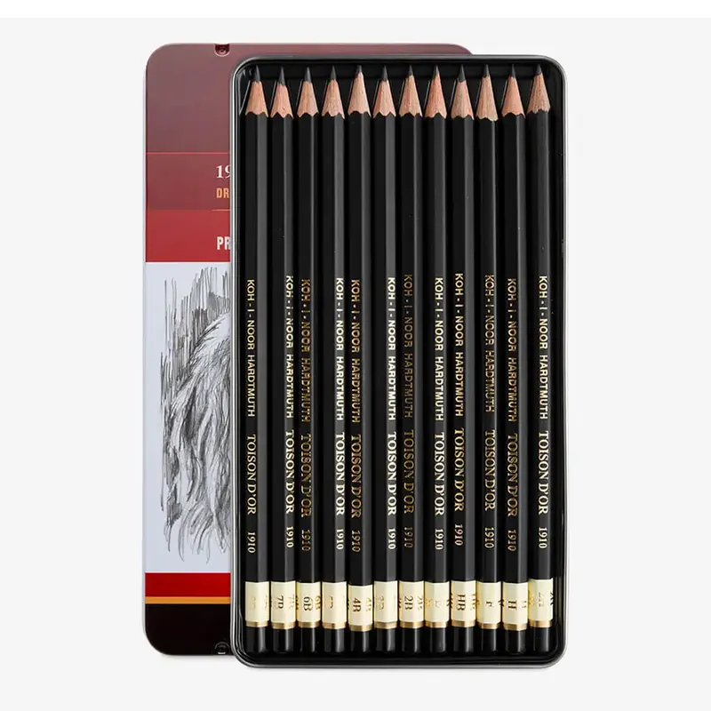 Set of 12 Graphite Pencils by Koh-I-Noor