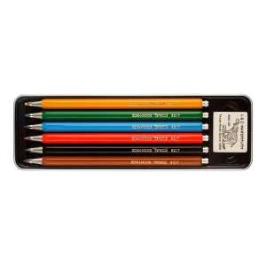 Set of 6 Mechanical Pencils by Koh-I-Noor