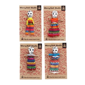 Skull Worry Doll by Rex London
