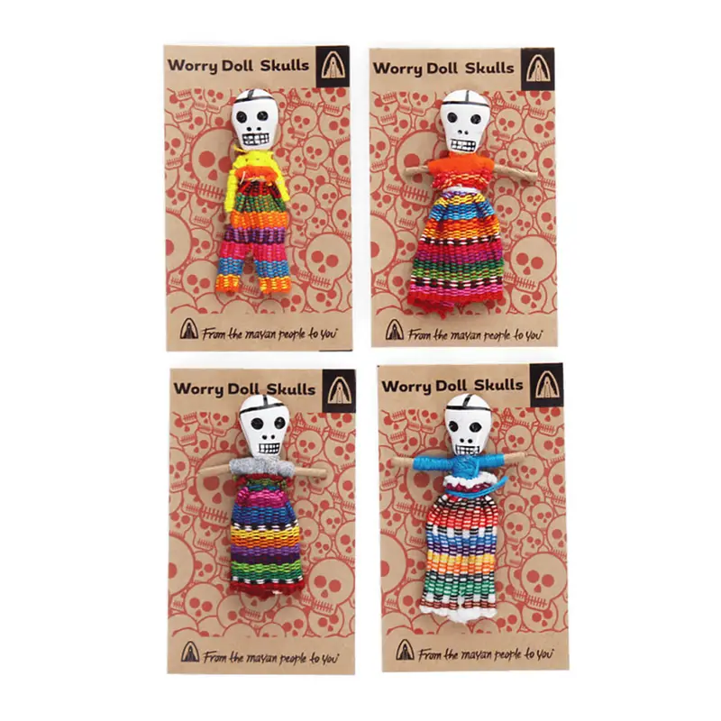 Skull Worry Doll by Rex London