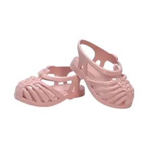 Sun Beach Sandals (34cm Doll) in Marshmallow Pink by Minikane