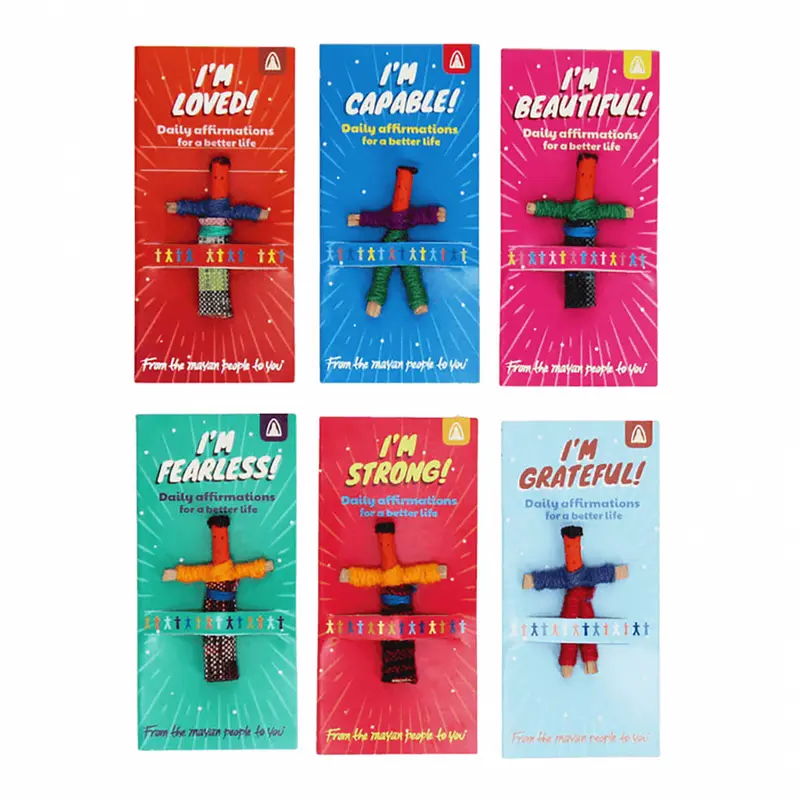 Worry Doll Self Affirmations (assorted) by Rex London