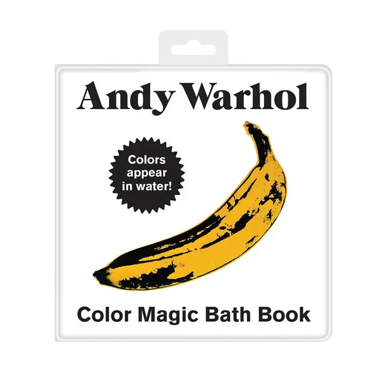 Andy Warhol Color Magic Bath Book by Mudpuppy and Andy Warhol
