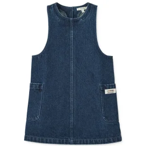 Angelica Denim Dress in Medium Blue by Liewood