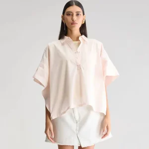 Cairn Short Sleeve Shirt in Ballerine by Bellerose