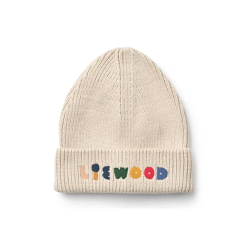 Ezra Beanie in Sandy by Liewood