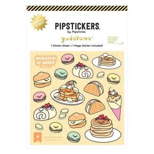 Gudetama Breakfast Buffet Scratch 'n Sniff Stickers by Pipsticks