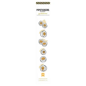 Gudetama Egg-Cellent Shape Mini Stickers by Pipsticks