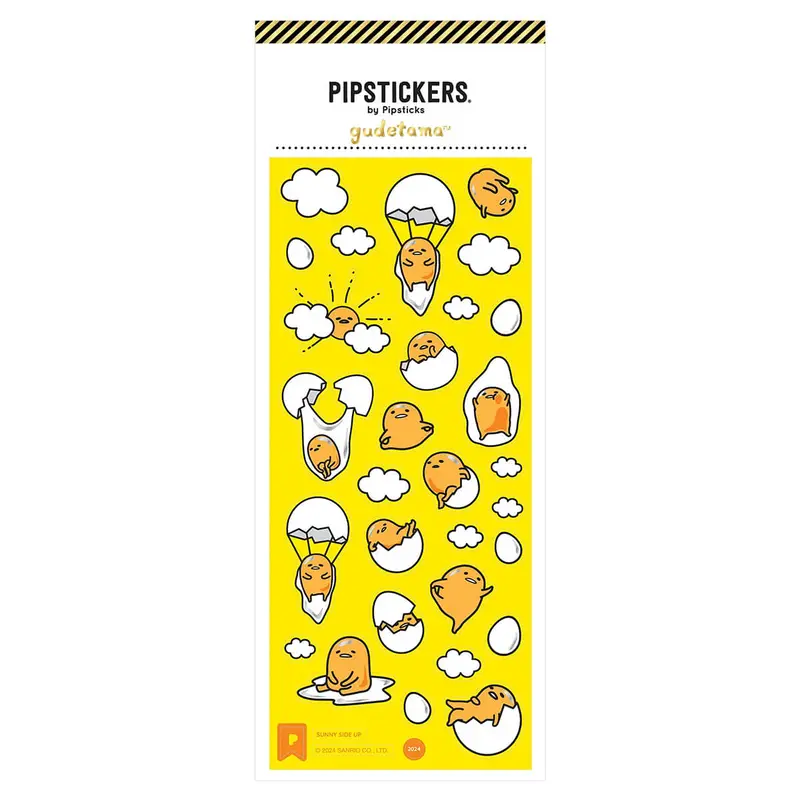 Gudetama Sunny Side Up Stickers by Pipsticks
