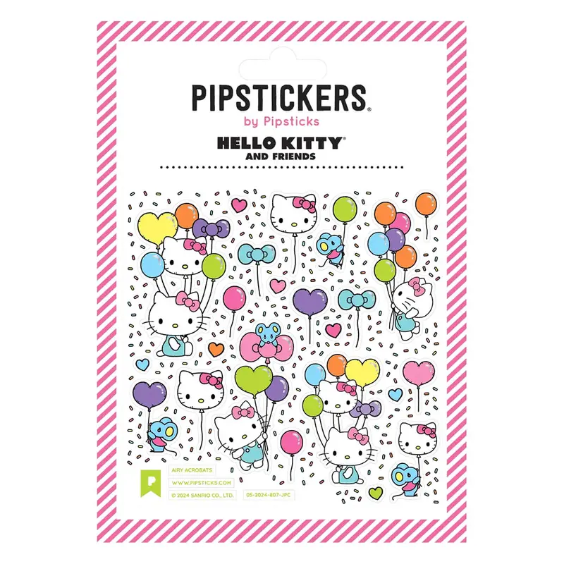 Hello Kitty Airy Acrobats Stickers by Pipsticks