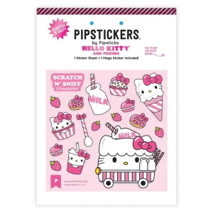 Hello Kitty Milk Cart Scratch 'n Sniff Stickers by Pipsticks