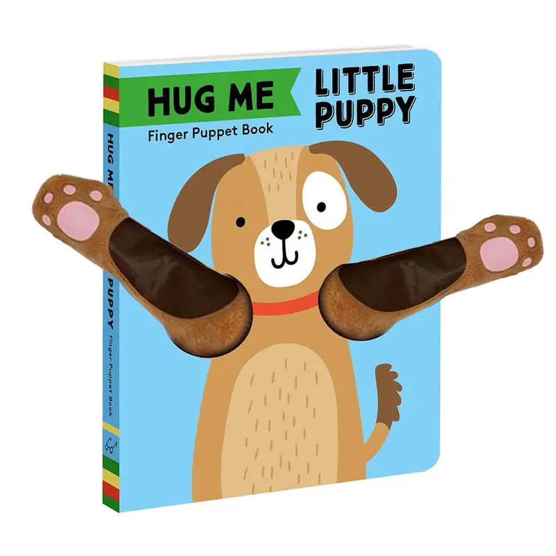 Hug Me Little Puppy: Finger Puppet Book by Chronicle Books
