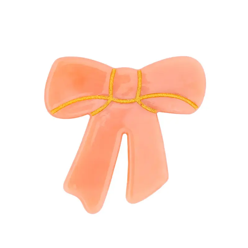 Pink Bow Hair Clip by Coucou Suzette