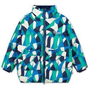 Puffer Coat in Kaleidoscope by Repose AMS