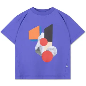 Tee Shirt in Royal Bloom by Repose AMS