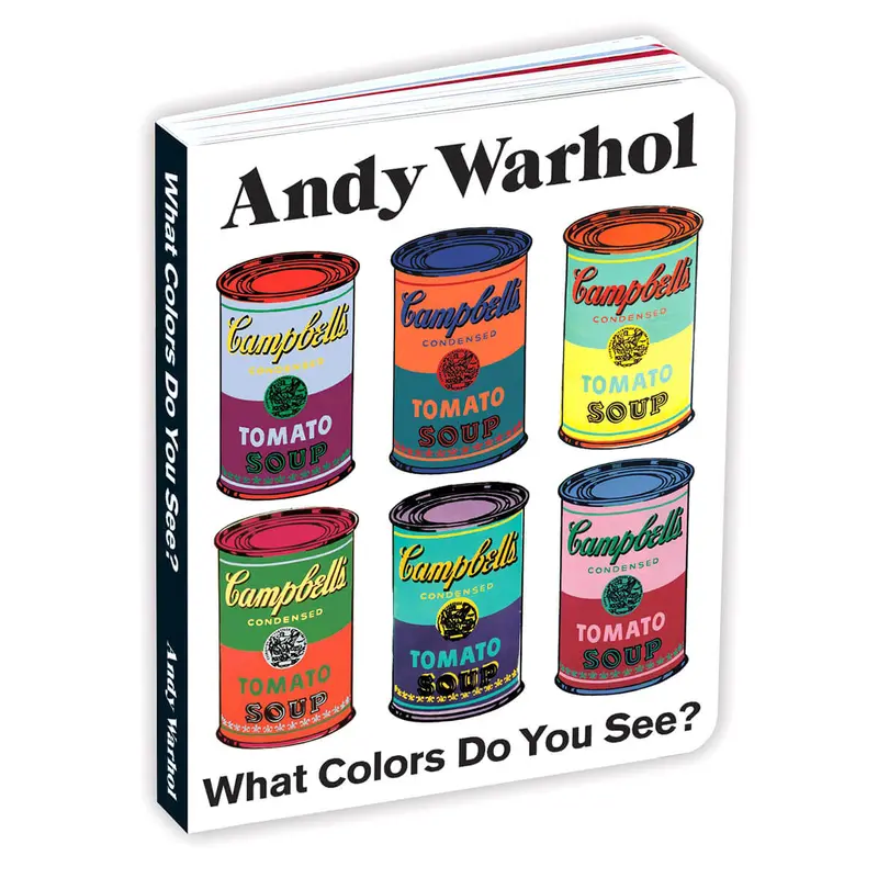 What Colours Do You See by Mudpuppy and Andy Warhol