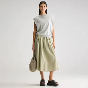 Woogie Midi A-Line Skirt in Cardamom by Bellerose - Last One In Stock - UK 8 (EU 36)
