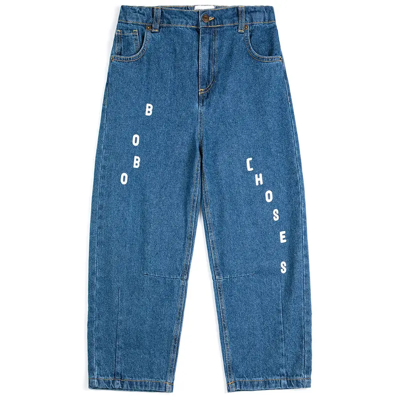 Bobo Choses Denim Pants in Blue by Bobo Choses
