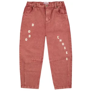 Bobo Choses Denim Pants in Brown by Bobo Choses