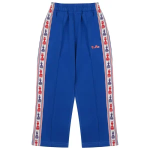 Chess Track Pants in Blue by Jelly Mallow