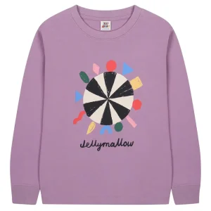 Colour Roulette Long Sleeve T-Shirt in Purple by Jelly Mallow