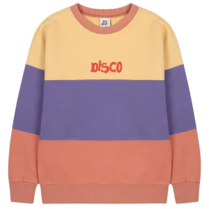 Disco Sweatshirt in Multi Purple by Jelly Mallow