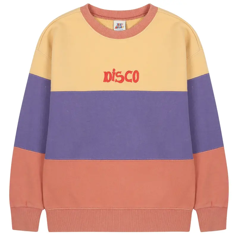 Disco Sweatshirt in Multi Purple by Jelly Mallow