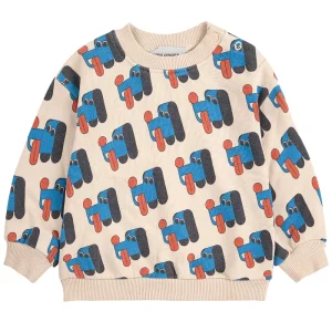 Doggy Mate All Over Baby Sweatshirt by Bobo Choses