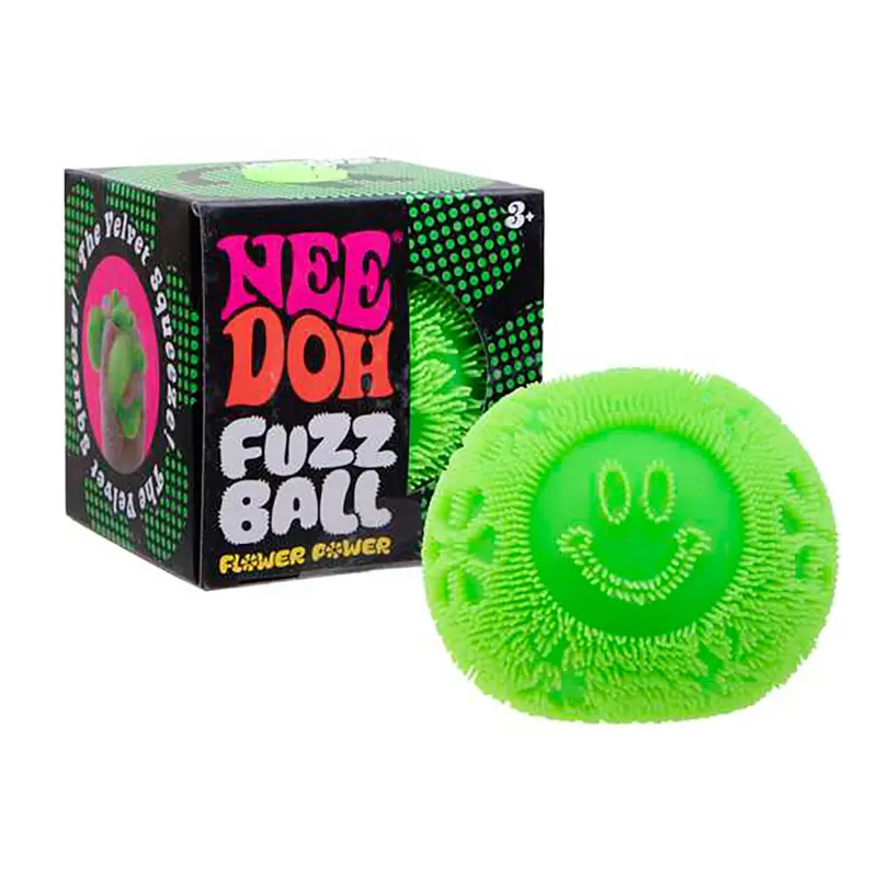 Fuzz Ball Flower Power Needoh Squishy Toy by Schylling