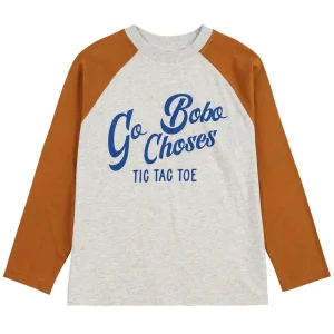Go Bobo Raglan Sleeve T-Shirt by Bobo Choses