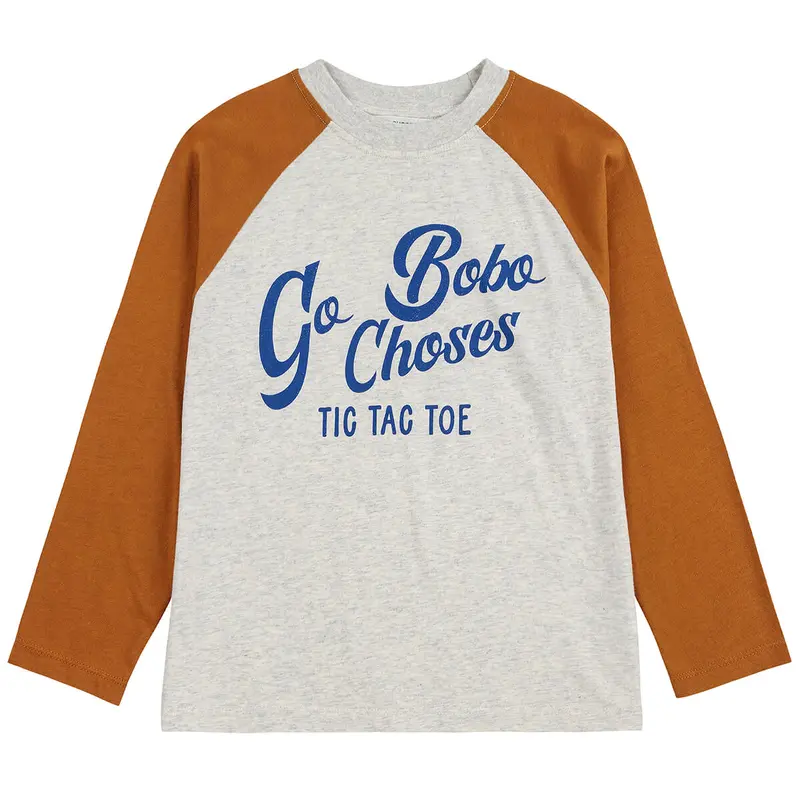 Go Bobo Raglan Sleeve T-Shirt by Bobo Choses