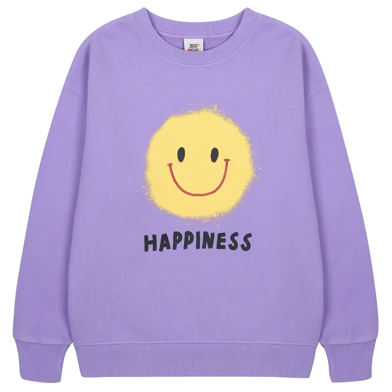 Happiness Sweatshirt in Purple by Jelly Mallow