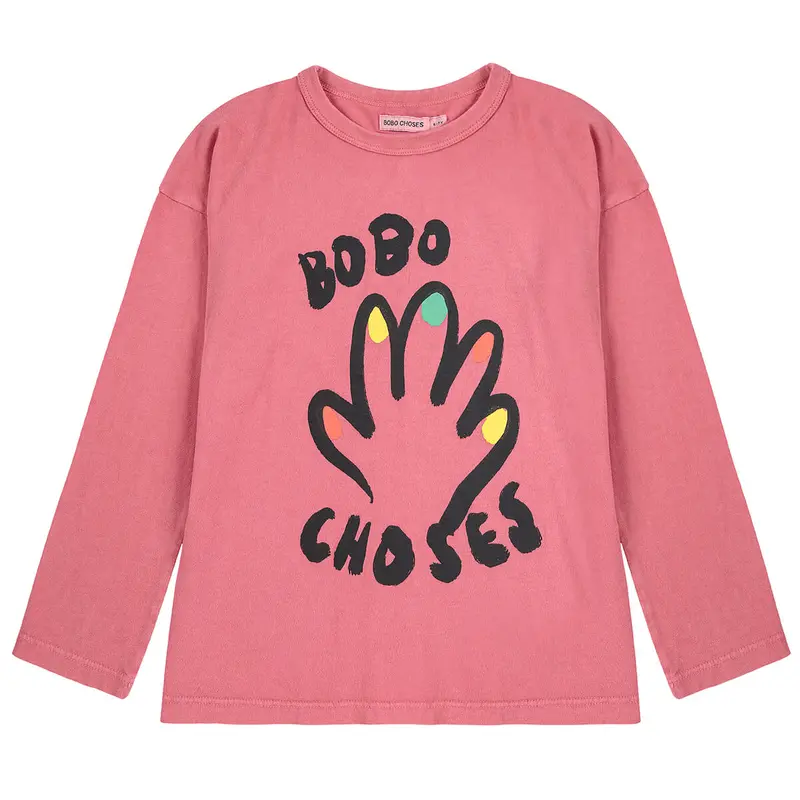 High Five Long Sleeve T-Shirt by Bobo Choses