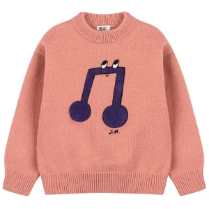 Melody Nature Sweater in Coral by Jelly Mallow