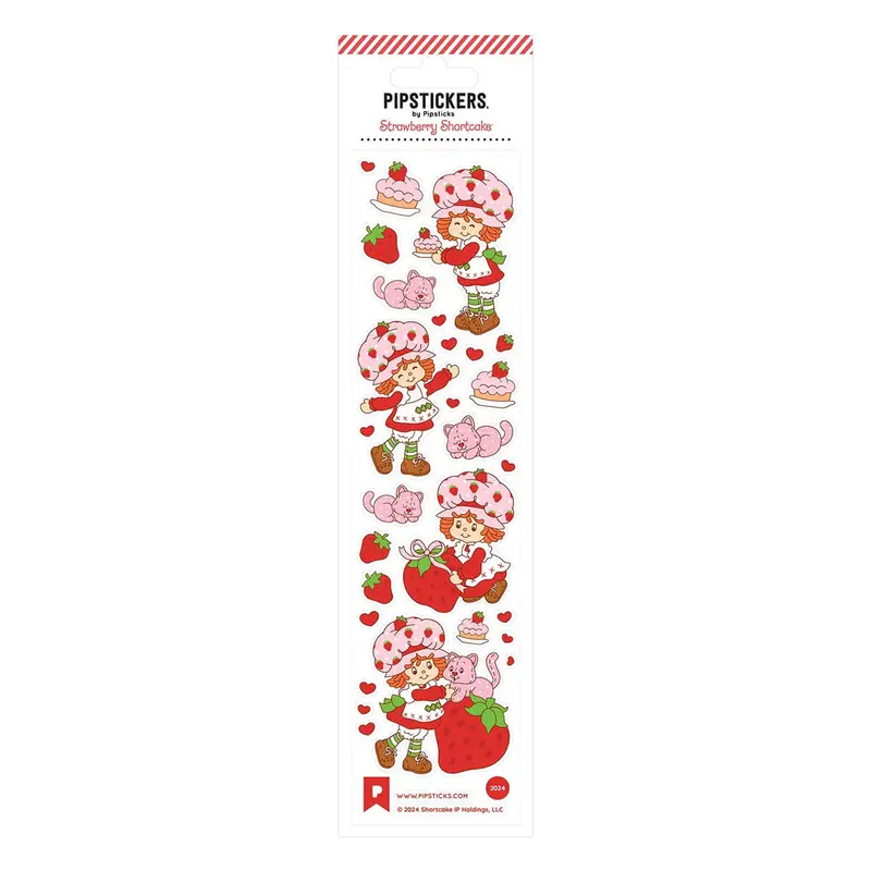Strawberry Shortcake Berry Besties Stickers by Pipsticks