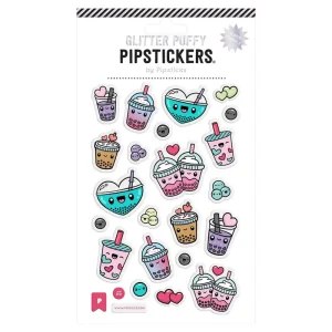 Tea-Rrific Treats Puffy Stickers by Pipsticks