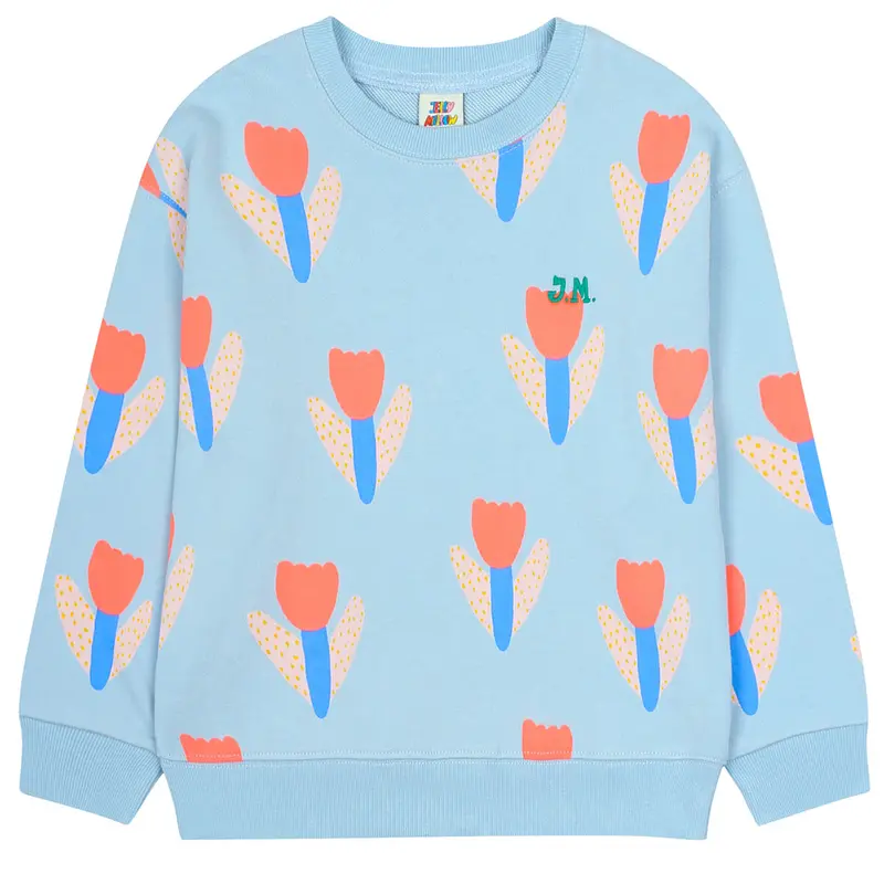 Tulip Sweatshirt in Winter Sky by Jelly Mallow
