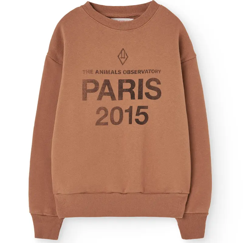 Bear Kid Sweatshirt in Almond by The Animals Observatory