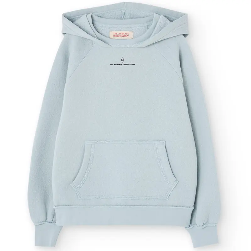 Beaver Kid Hoodie in Blue by The Animals Observatory