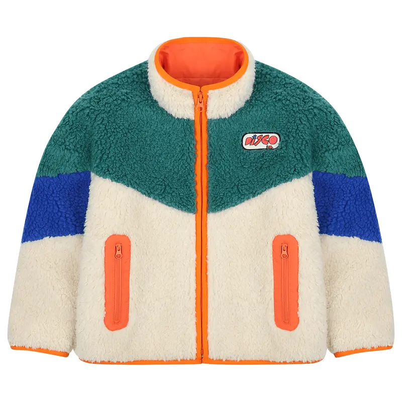 Disco Dumble Zip Up Jacket in Multi by Jelly Mallow